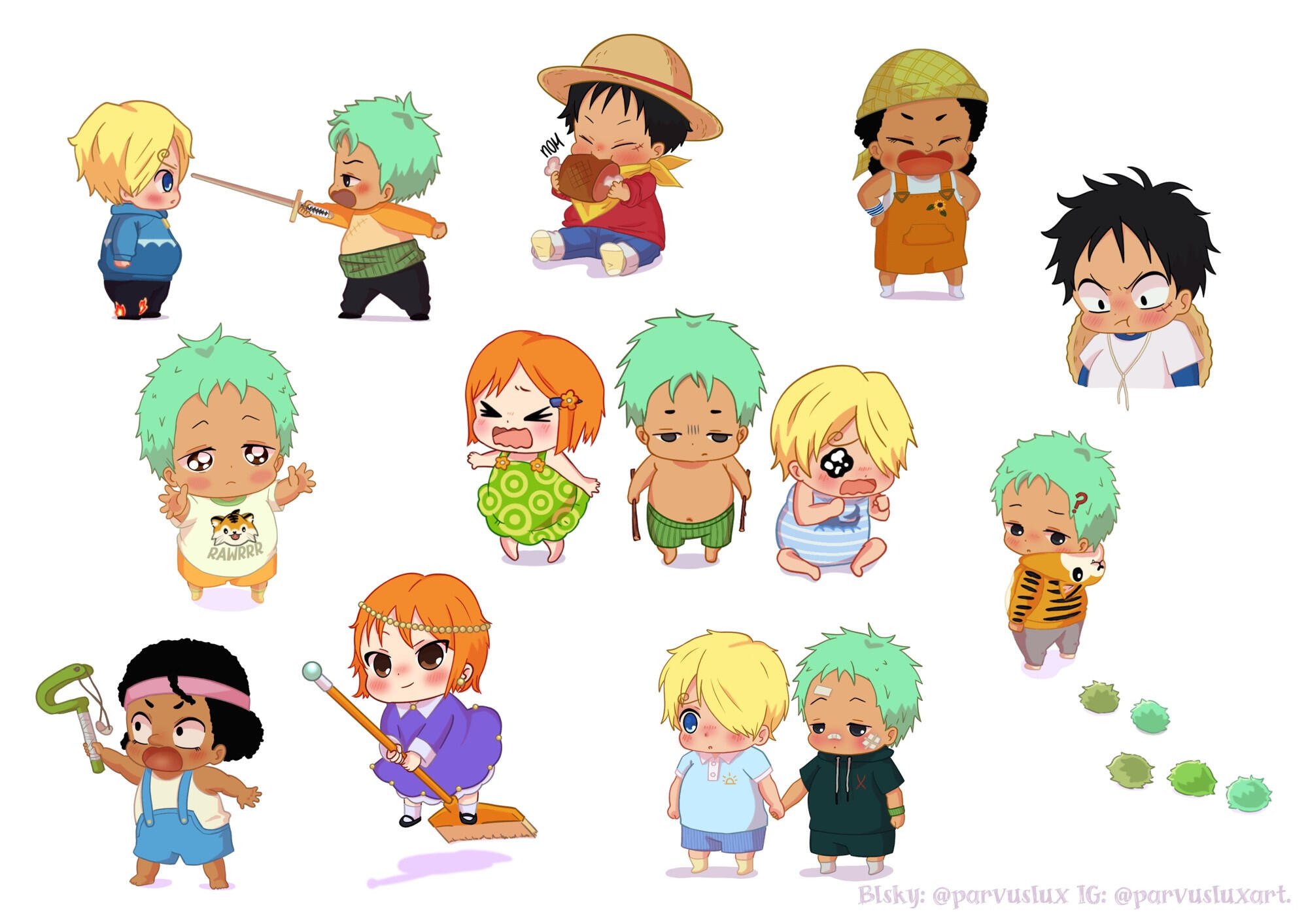 one piece babysitters